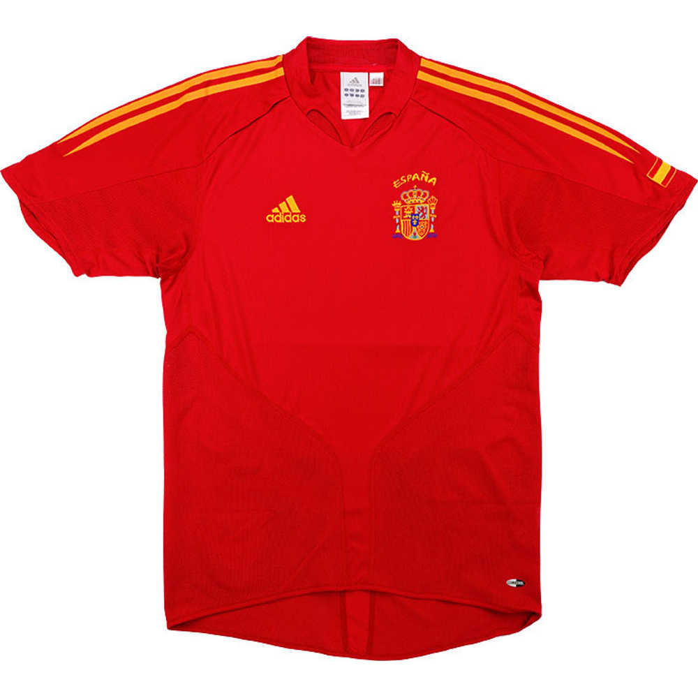 2004-06 Spain Home Shirt (Good) L