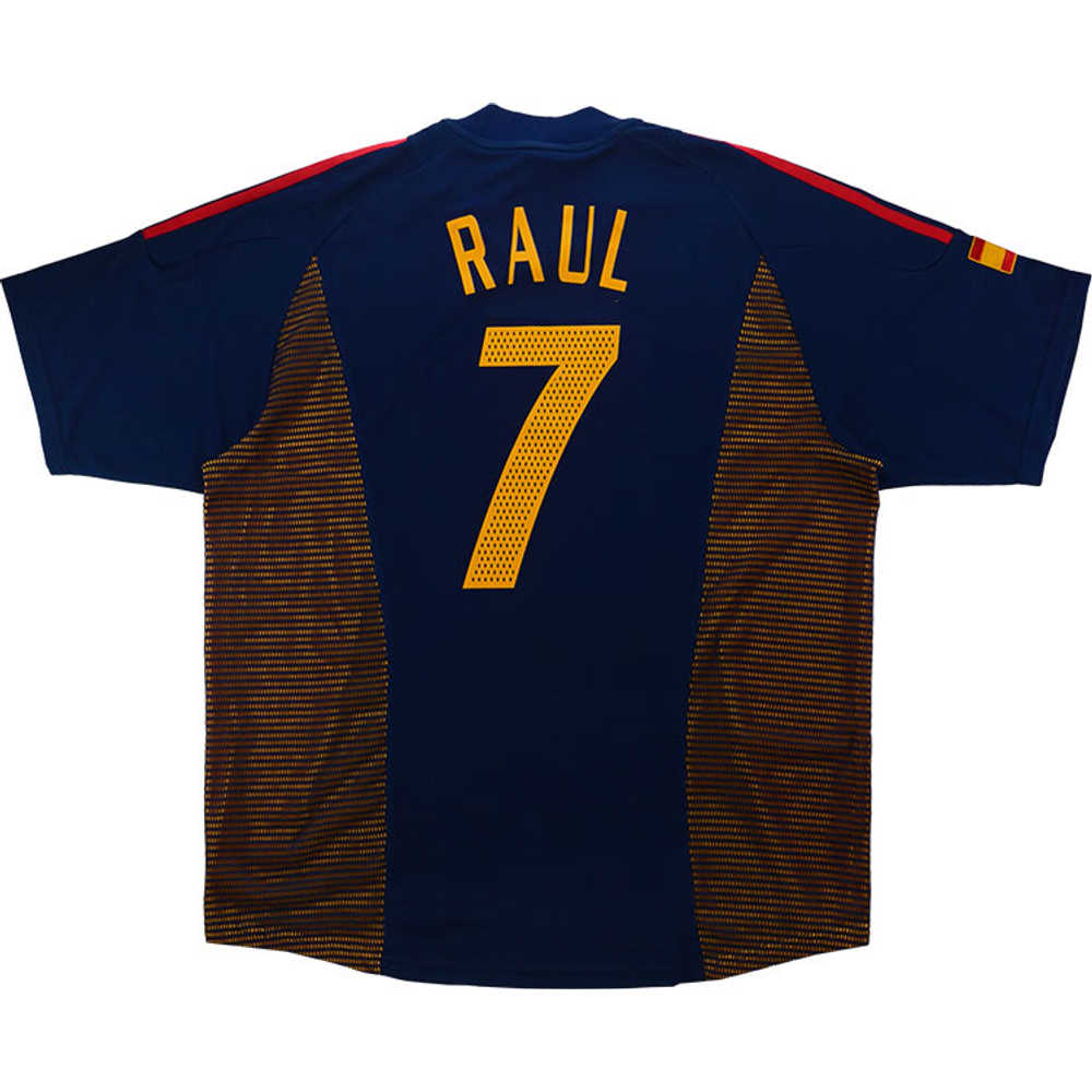 2002-04 Spain Third Shirt Raúl #7 *w/Tags* L