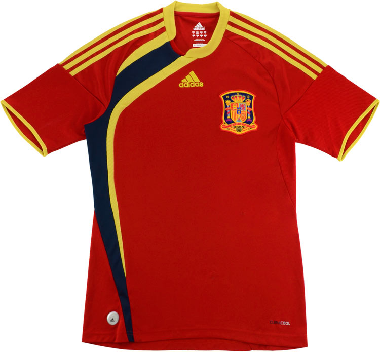 2009 Spain Home Shirt
