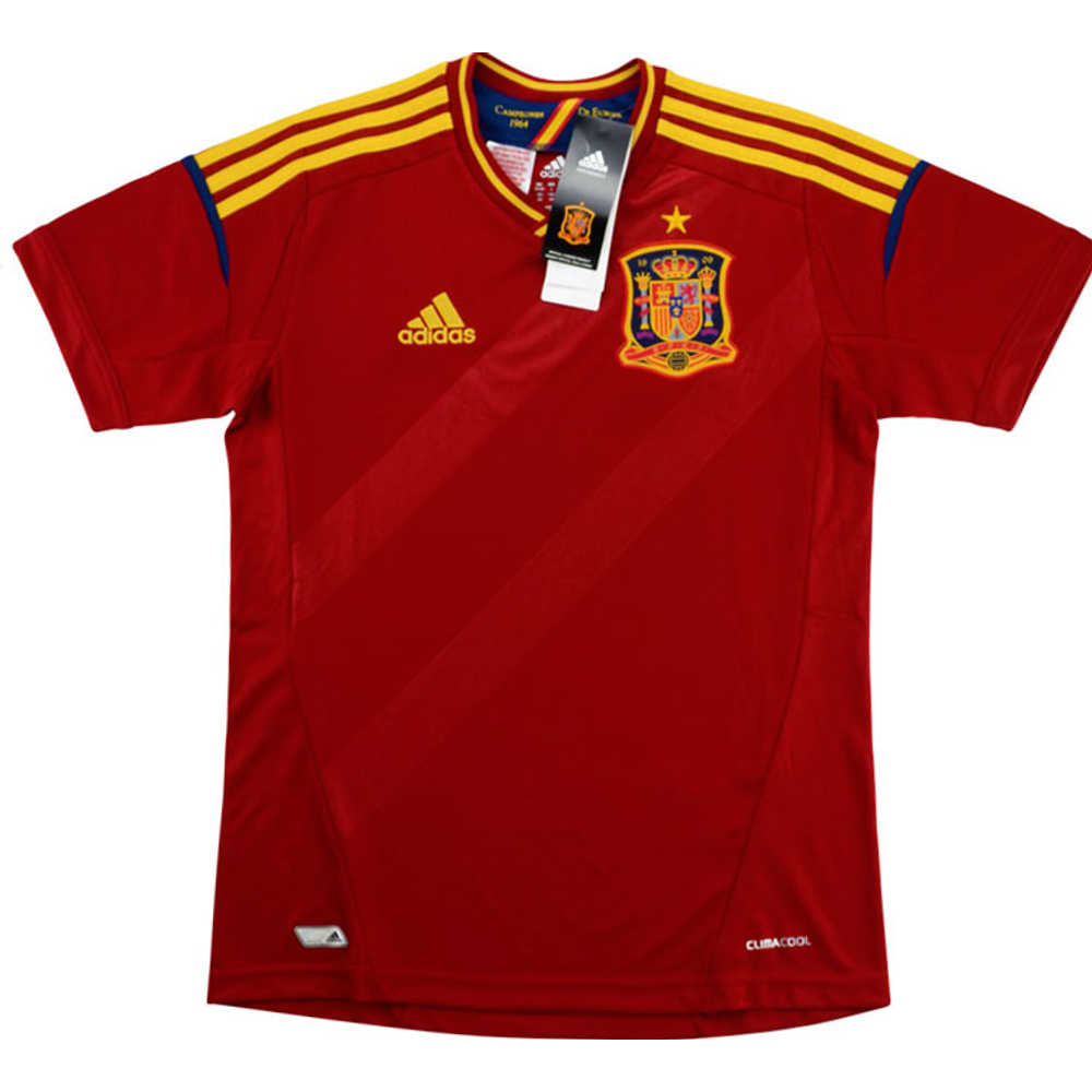 2011-12 Spain Home Shirt *w/Tags* M.Boys