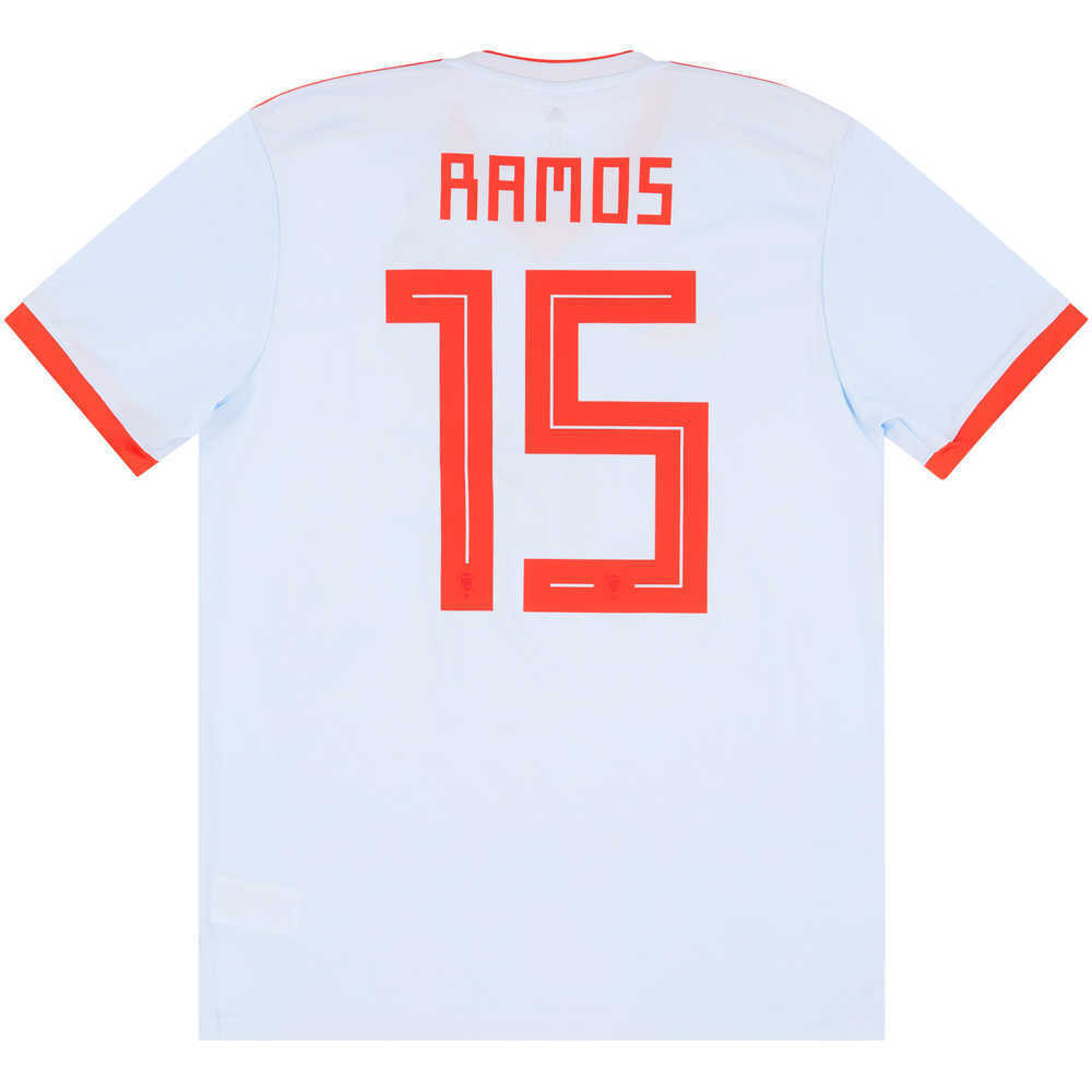 2018-19 Spain Away Shirt Ramos #15 *w/Tags*