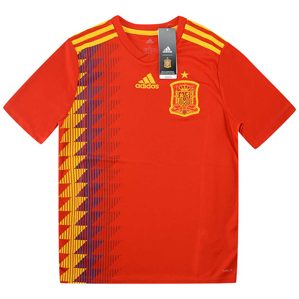 2018-19 Spain Home Shirt *BNIB* BOYS