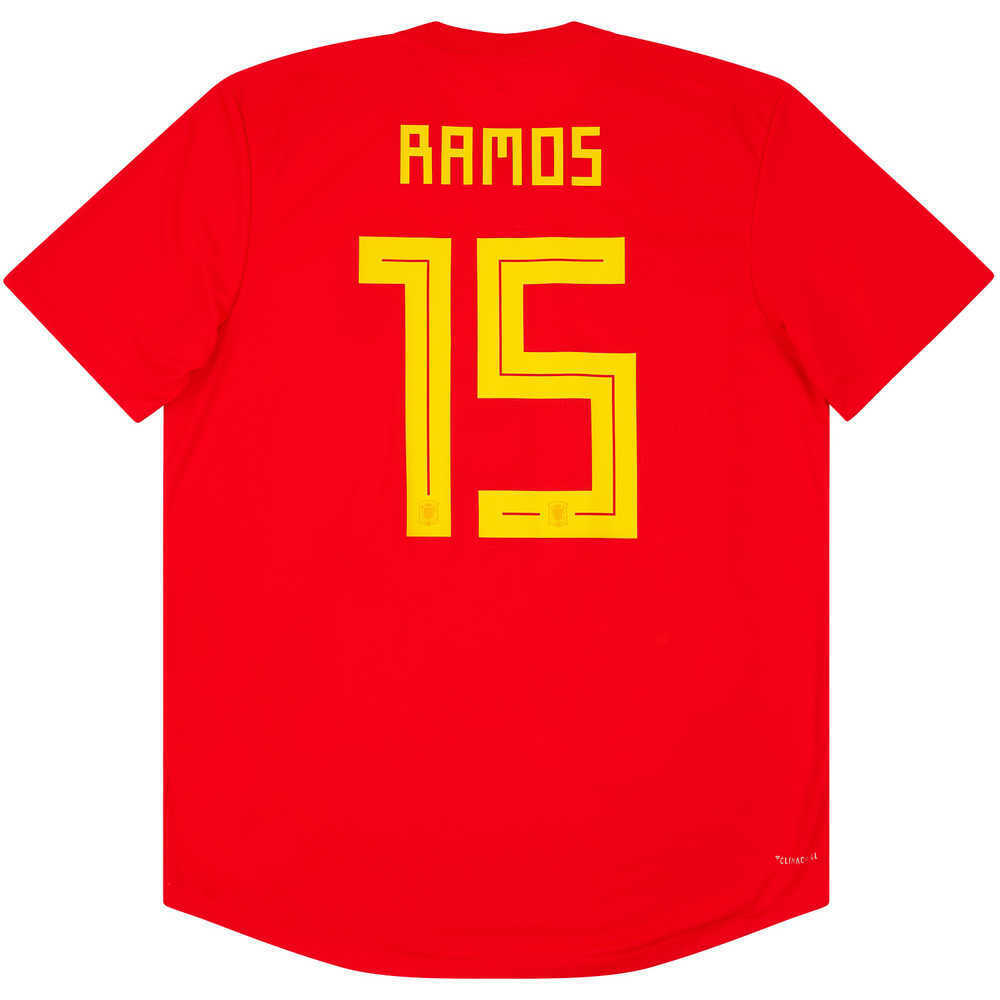 2018-19 Spain Player Issue Authentic Home Shirt Ramos #15 *w/Tags* XL