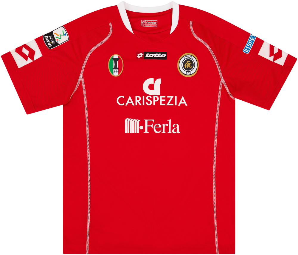 2012-13 Spezia Match Issue GK Iacobucci #22-Match Worn Shirts European & Other World Clubs  Other Italian Clubs Serie C & Other Italian Clubs Other Serie B Clubs Other Clubs New Products Certified Match Worn