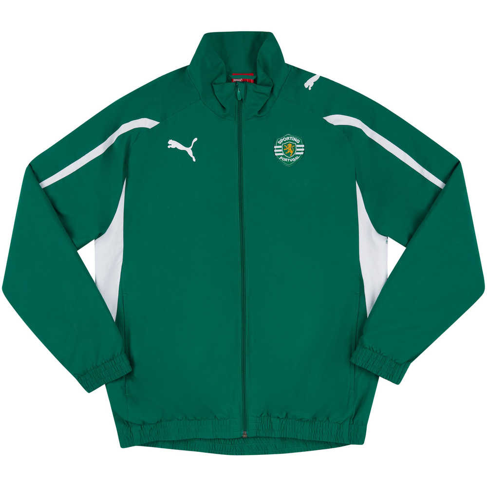 2010-11 Sporting Lisbon Puma Training Jacket (Excellent) S