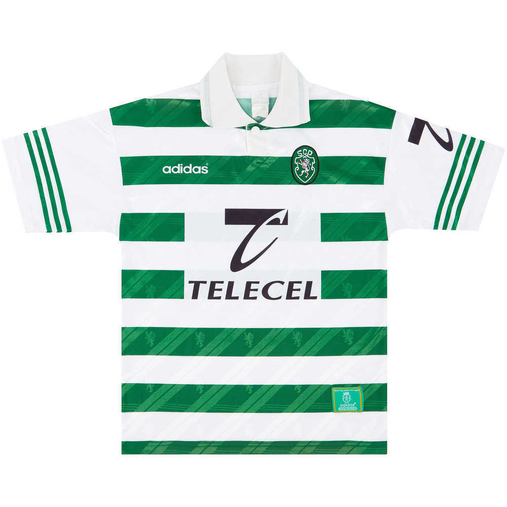 1997-98 Sporting Lisbon Home Shirt (Excellent) S