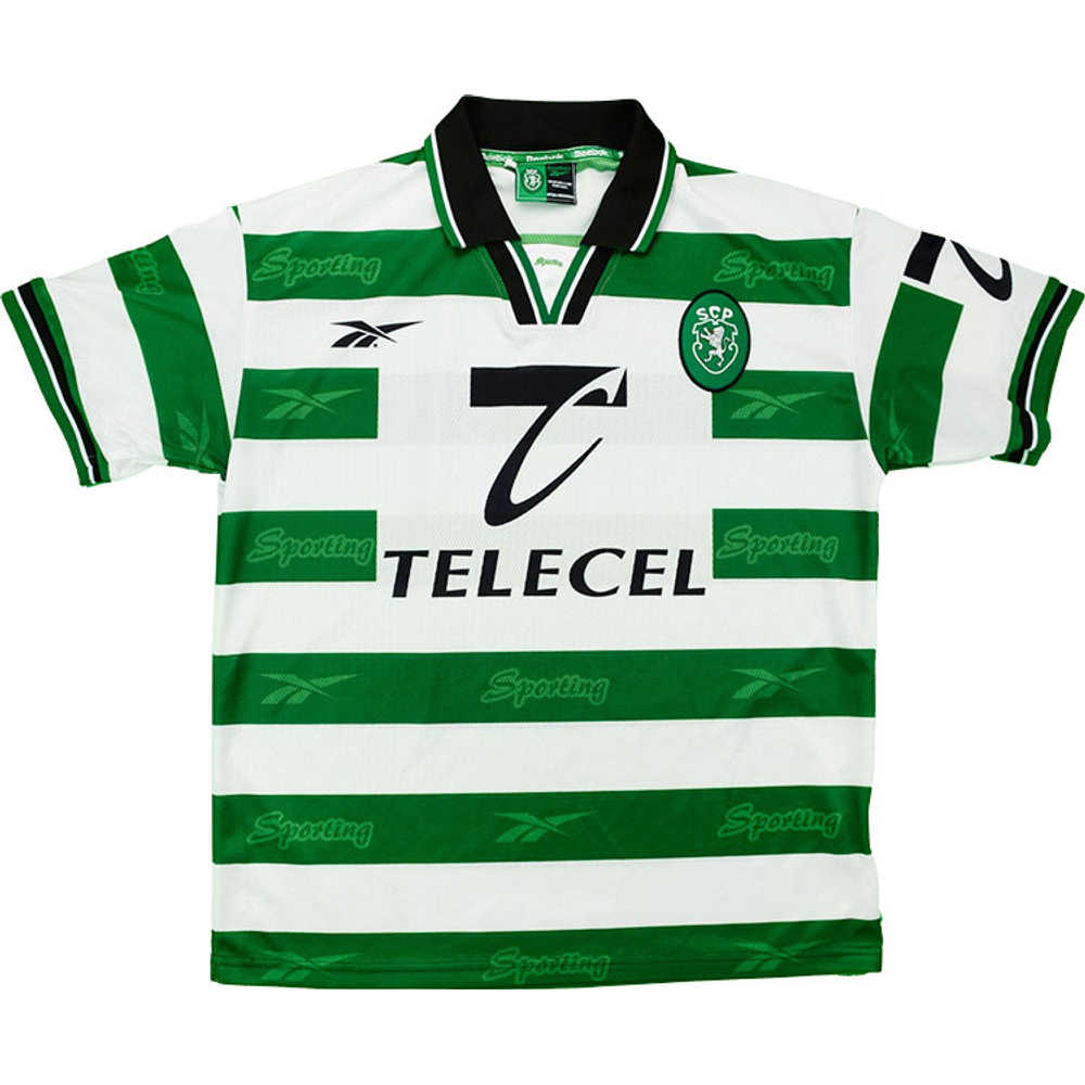 1998-99 Sporting Lisbon Home Shirt (Excellent) L