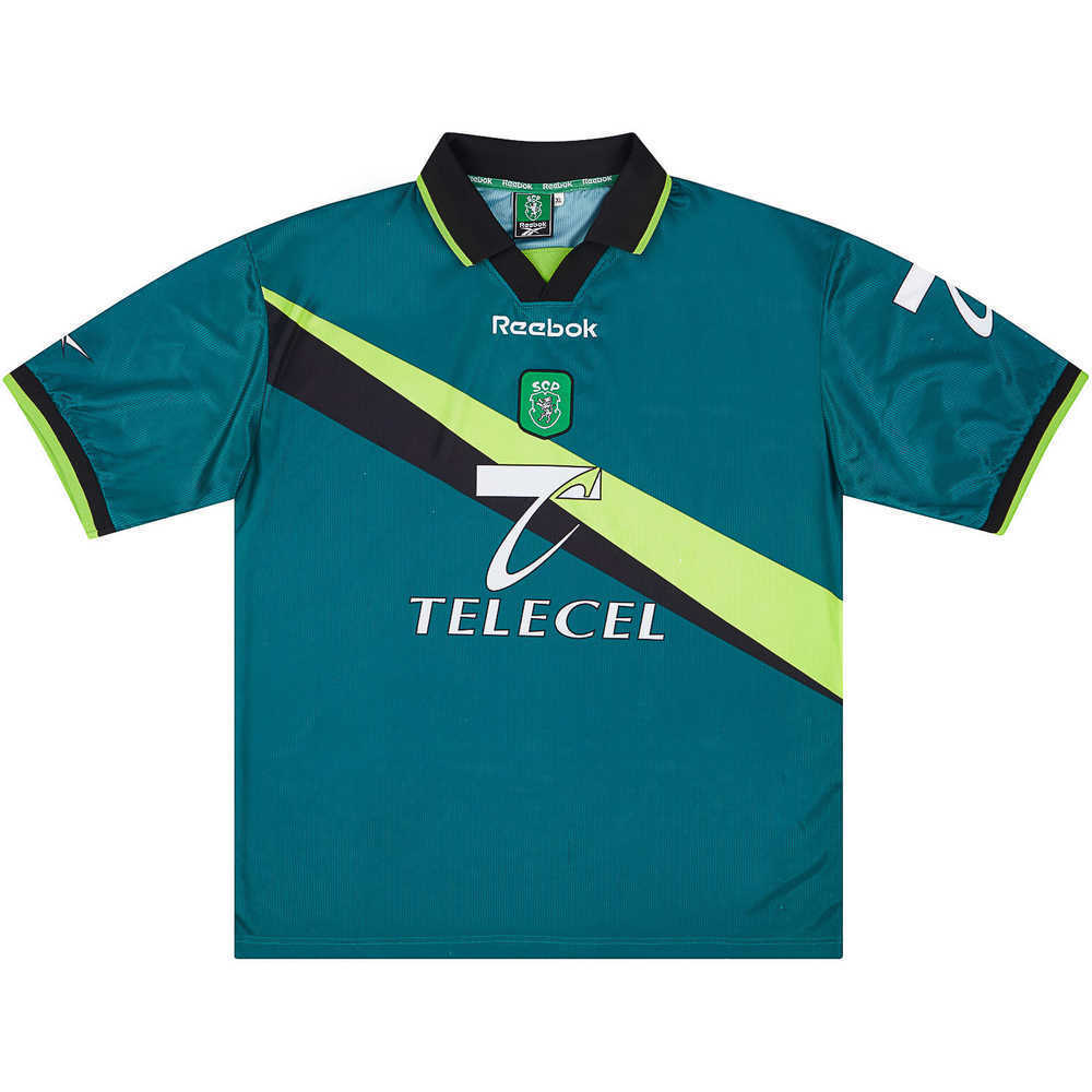 1999-00 Sporting Lisbon Away Shirt (Excellent) XL