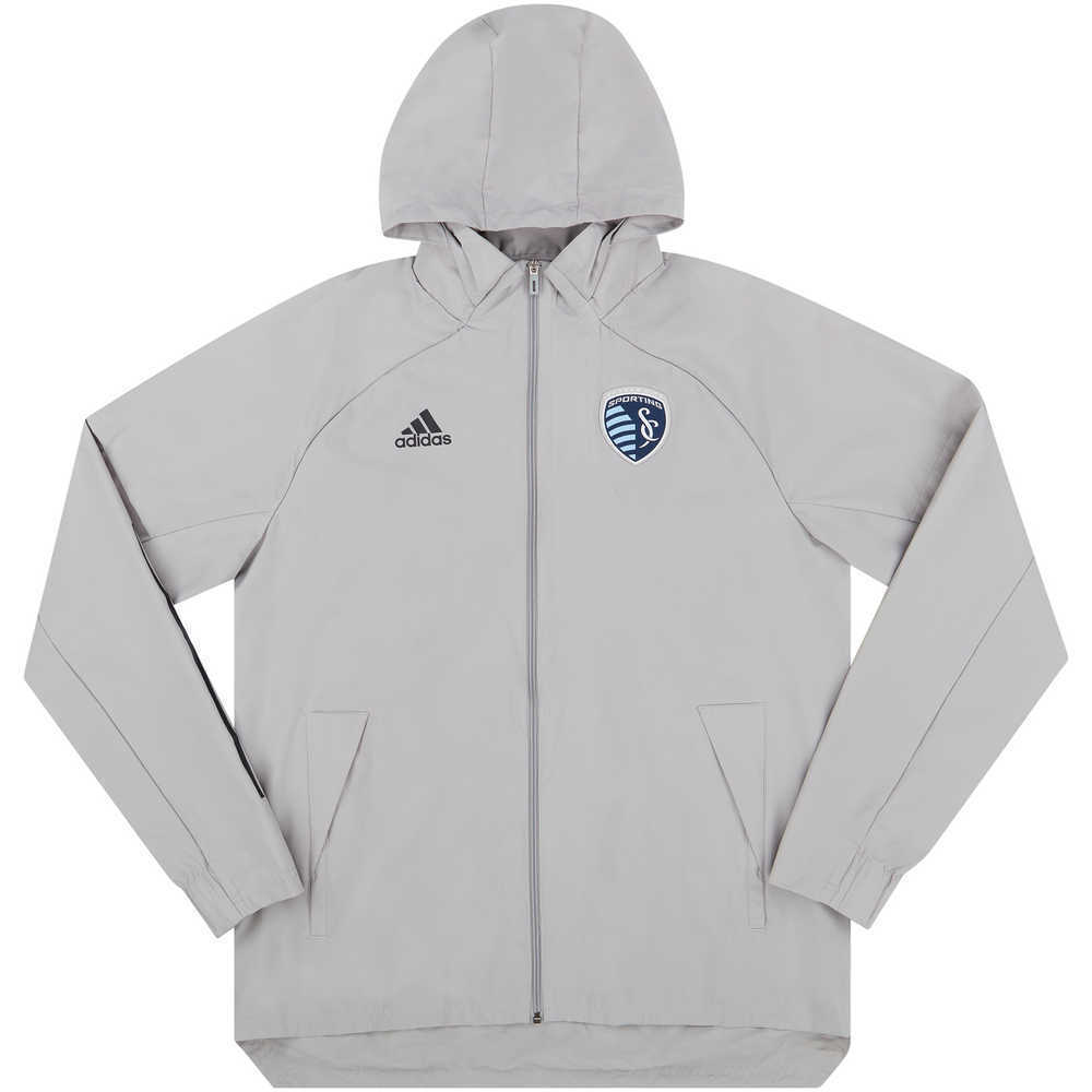 2020 Sporting Kansas City Adidas All-Weather Jacket (Very Good) 