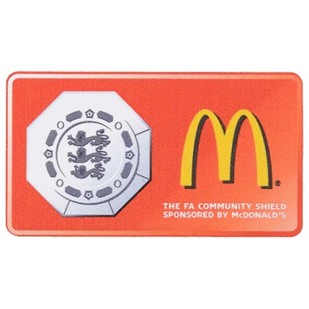 2011-12 The FA Community Shield Player Issue Patch - Manchester City V Manchester United 