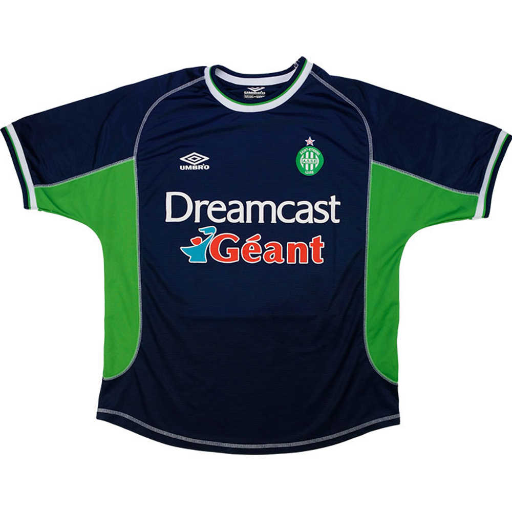 2000-01 Saint Etienne Away Shirt (Very Good) XXL