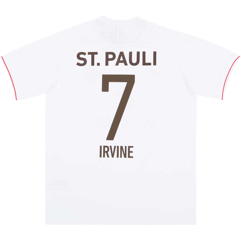 2021-22 St Pauli Away Shirt Irvine #7 *w/Tags* 
