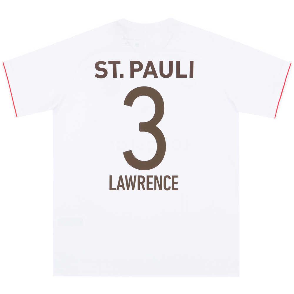 2021-22 St Pauli Away Shirt Lawrence #3 *w/Tags* 