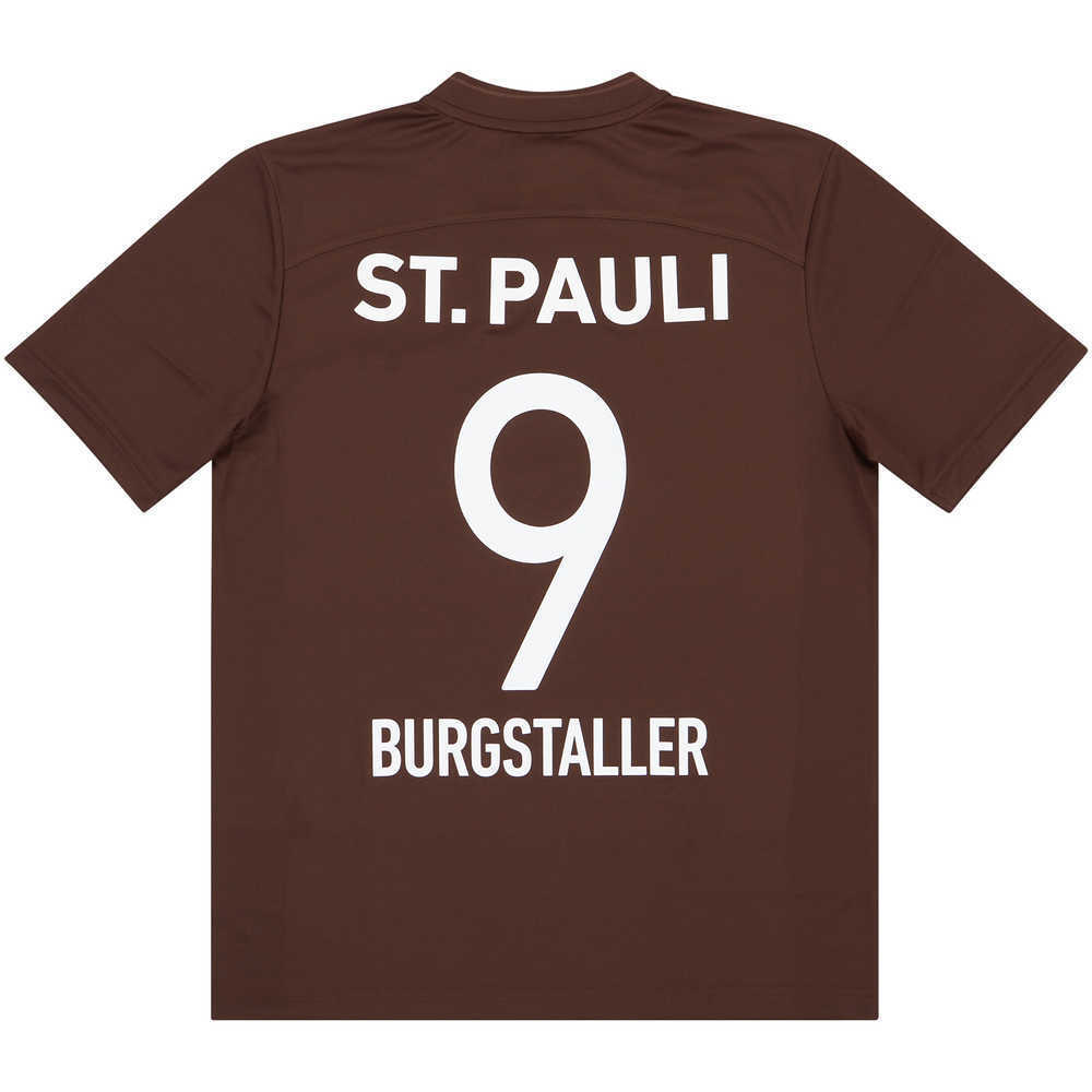2021-22 St Pauli Home Shirt Burgstaller #9 *w/Tags* 