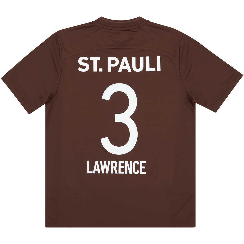 2021-22 St Pauli Home Shirt Lawrence #3 *w/Tags* 