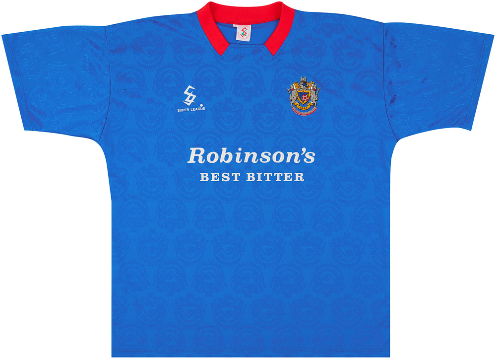 1994-95 Stockport Home Shirt (Very Good) L