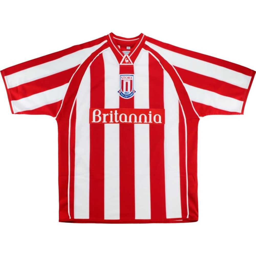 2001-03 Stoke City Home Shirt (Excellent) L