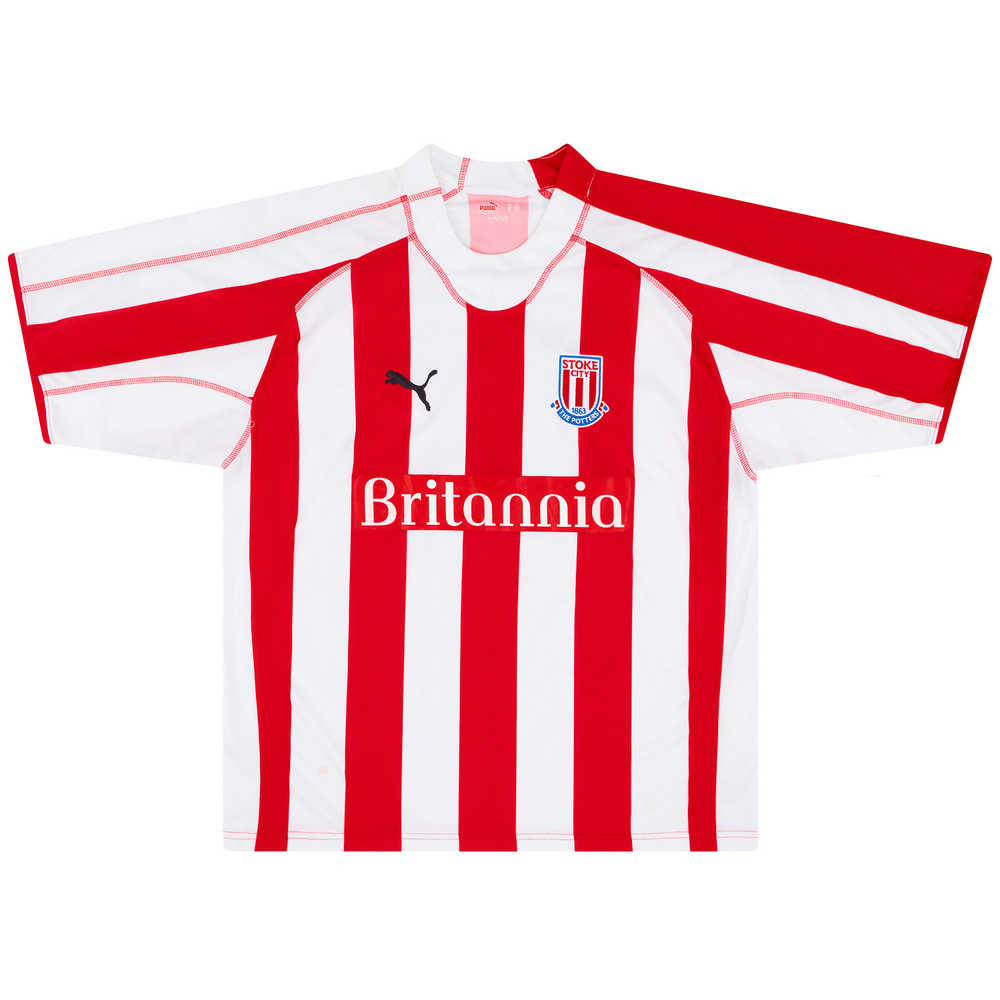 2006-07 Stoke City Home Shirt (Good) XL