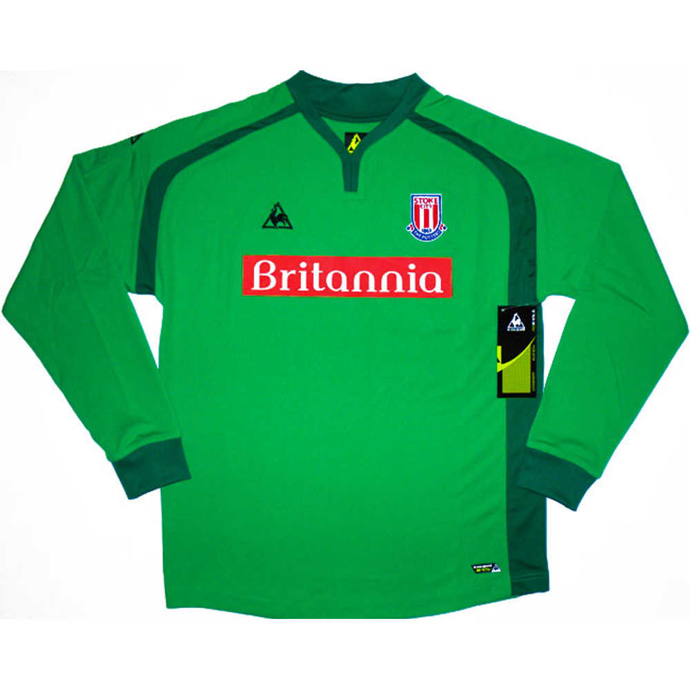 2009-10 Stoke City Green GK Shirt *BNIB* S