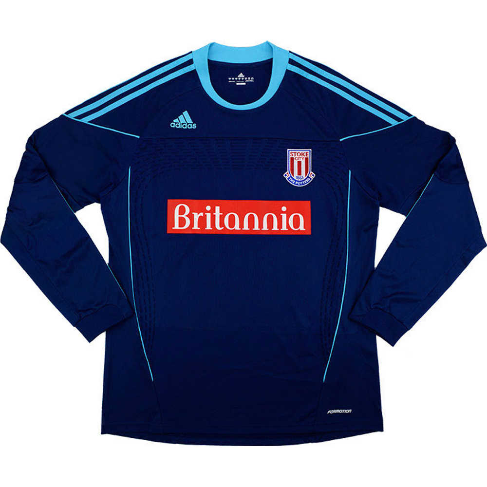 2010-12 Stoke City Away L/S Shirt (Excellent) XXL