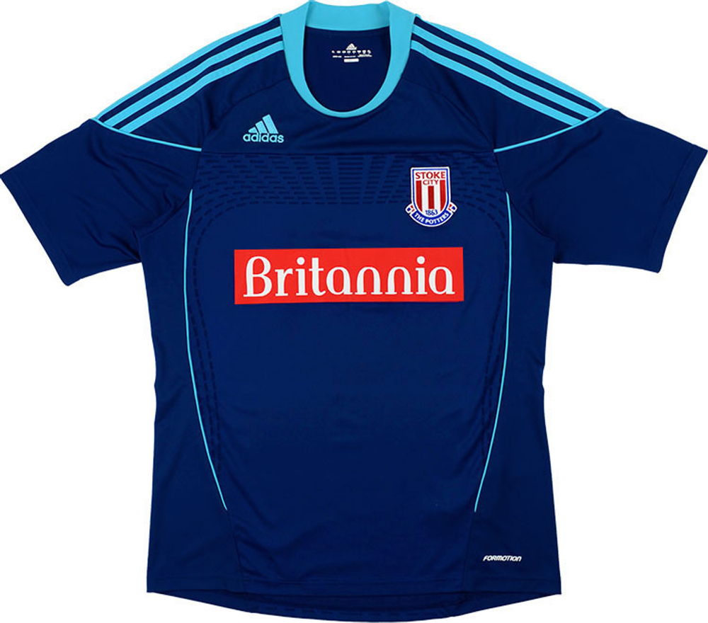 2010-12 Stoke City Away Shirt (Very Good) L-Stoke City