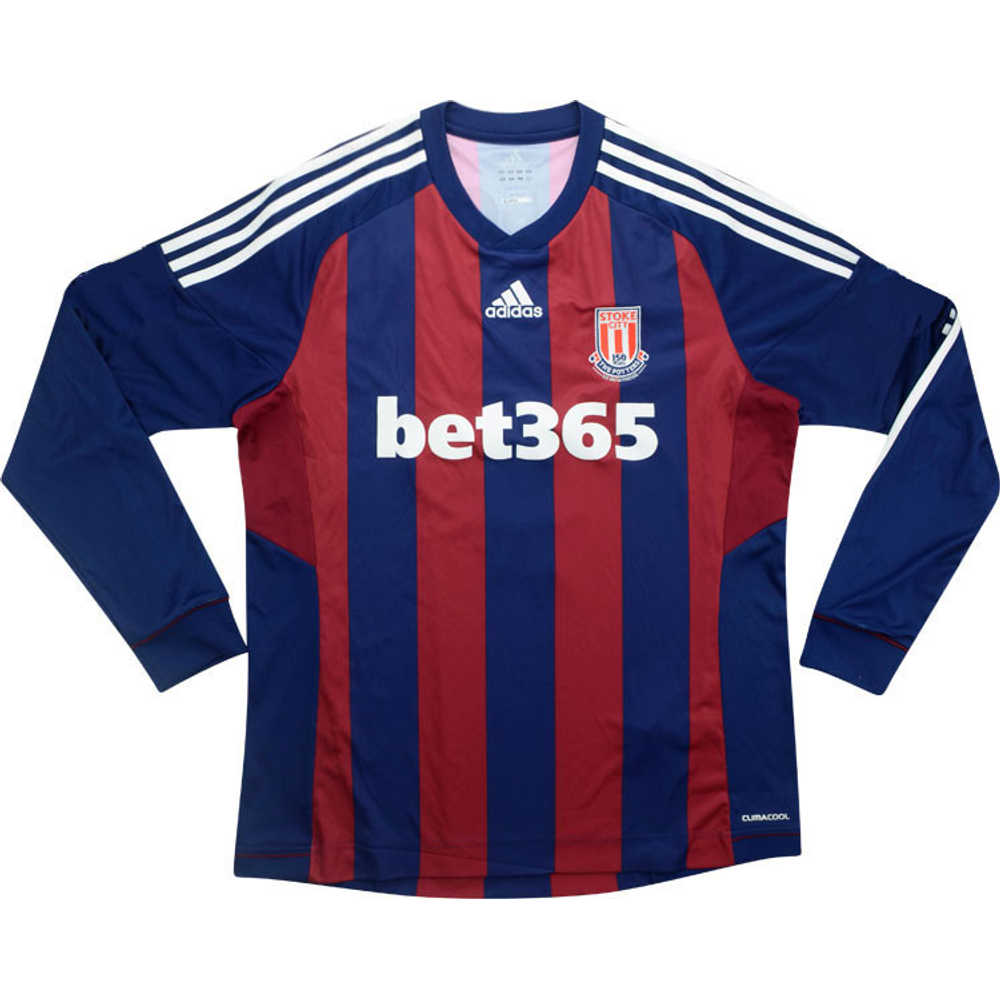 2012-13 Stoke '150 Years' Away L/S Shirt (Very Good) 3XL