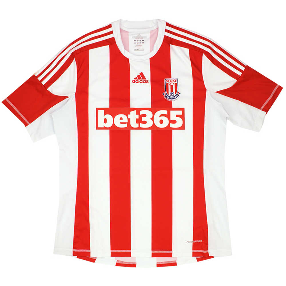 2012-13 Stoke '150 Years' Home Shirt (Excellent) M