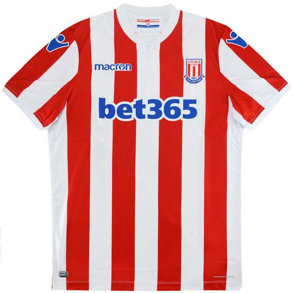 2018-19 Stoke City Home Shirt (Excellent) XL