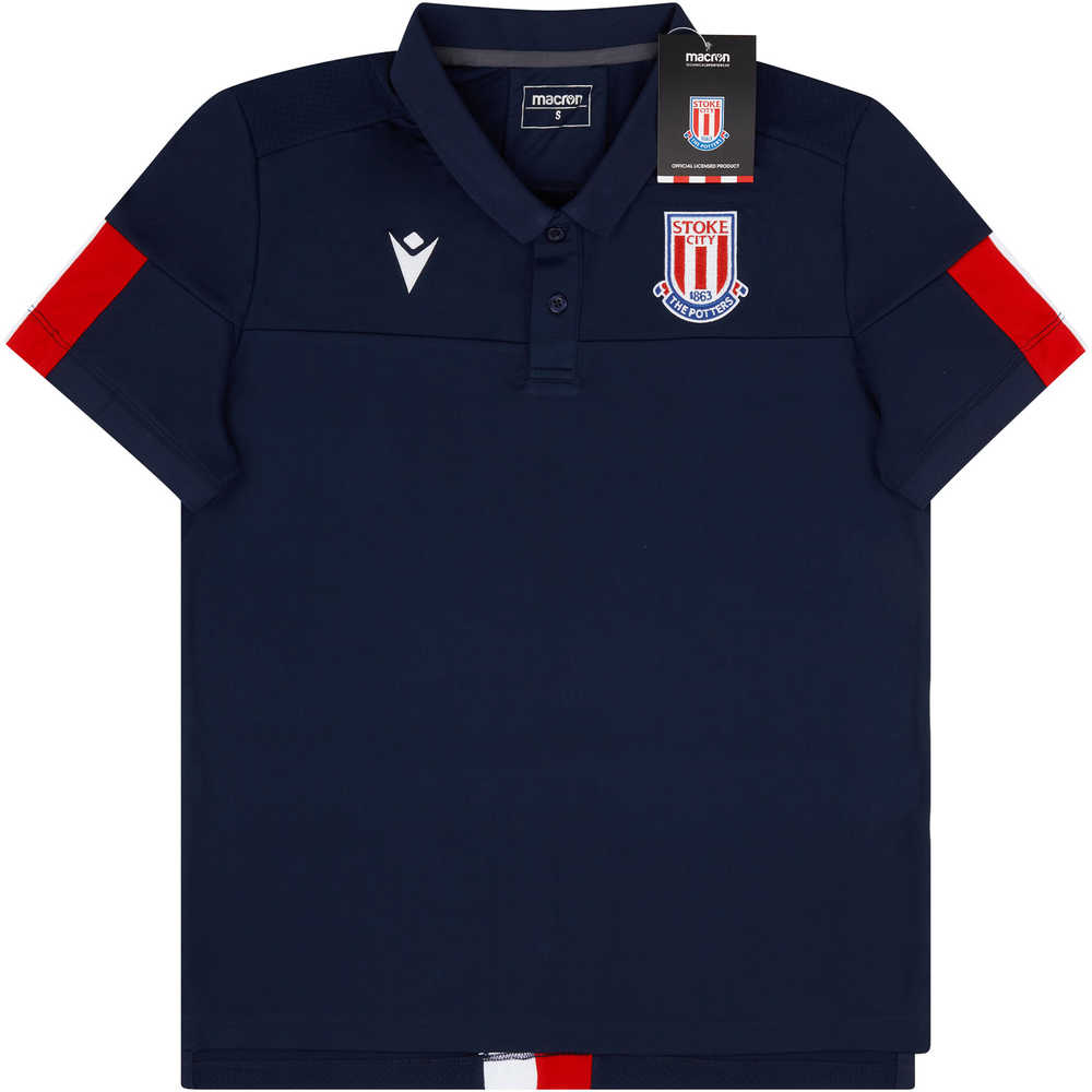 2019-20 Stoke City Macron Staff Polo T-Shirt *w/Tags* S