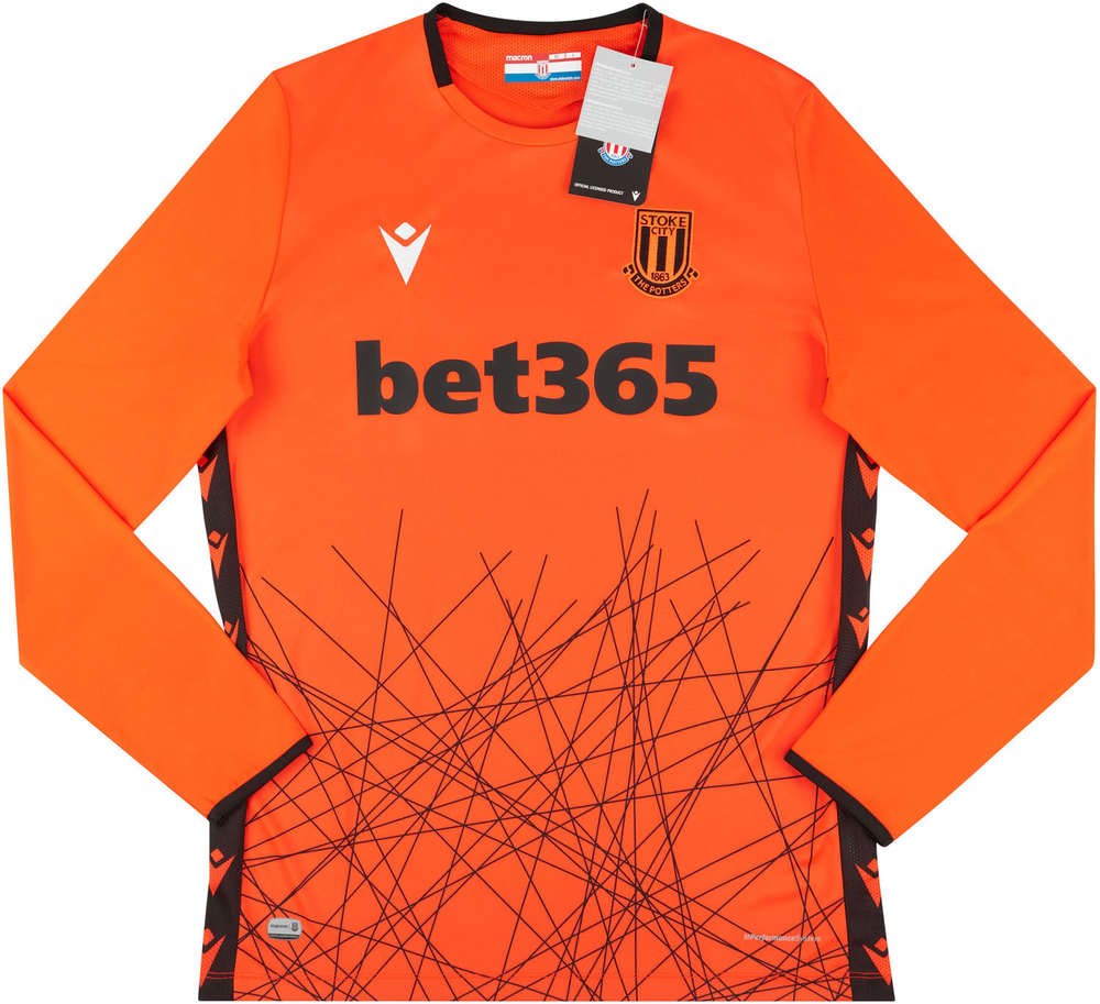 2020-21 Stoke City GK Away Authentic Shirt *BNIB*-Stoke City Goalkeeper New Clearance Permanent Price Drops
