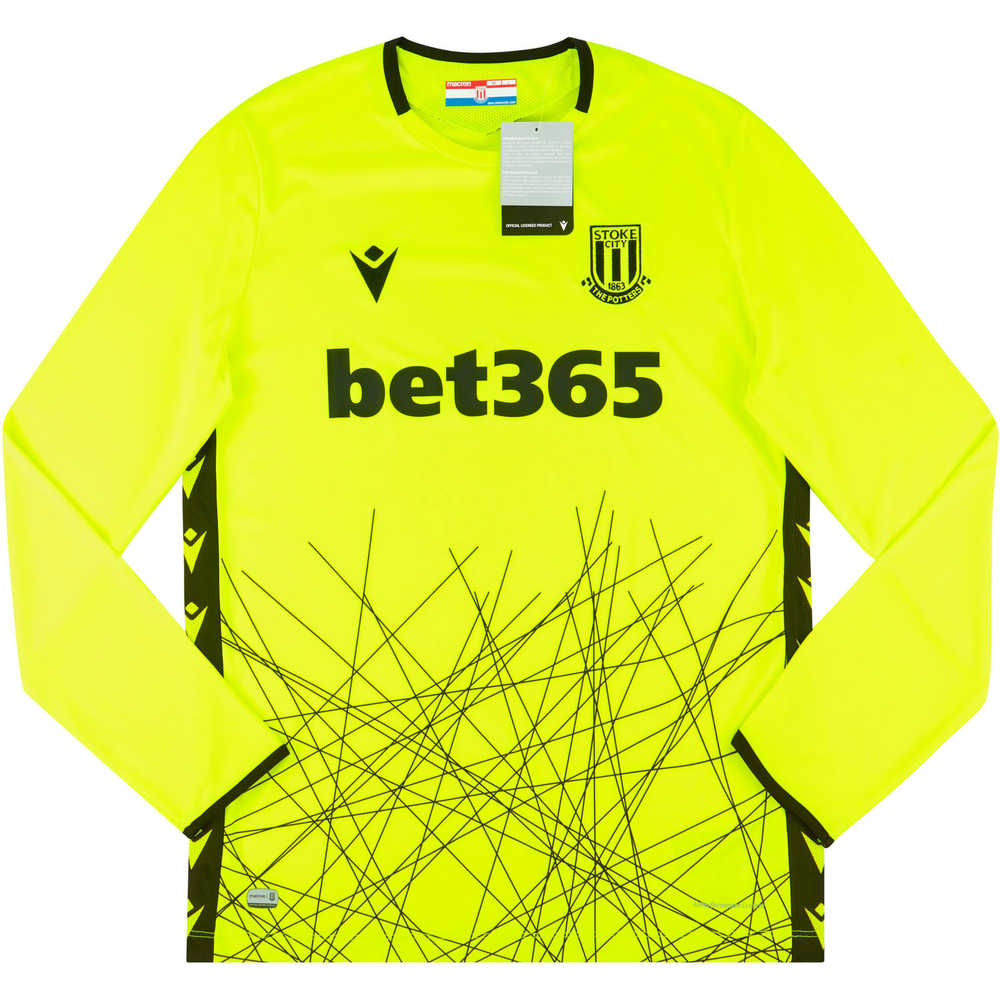 2020-21 Stoke City GK Home Authentic Shirt *BNIB*