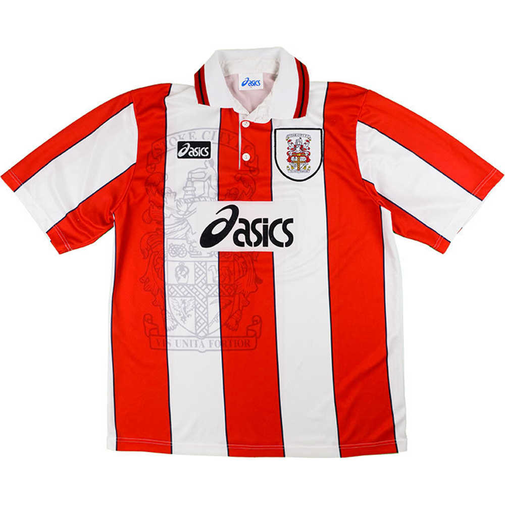 1996-97 Stoke City Home Shirt (Very Good) XL