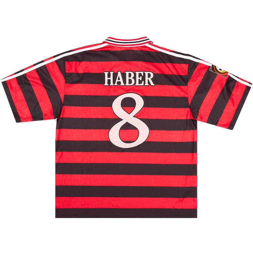 1997-98 Stuttgart Away Shirt Haber #8 (Good) XL