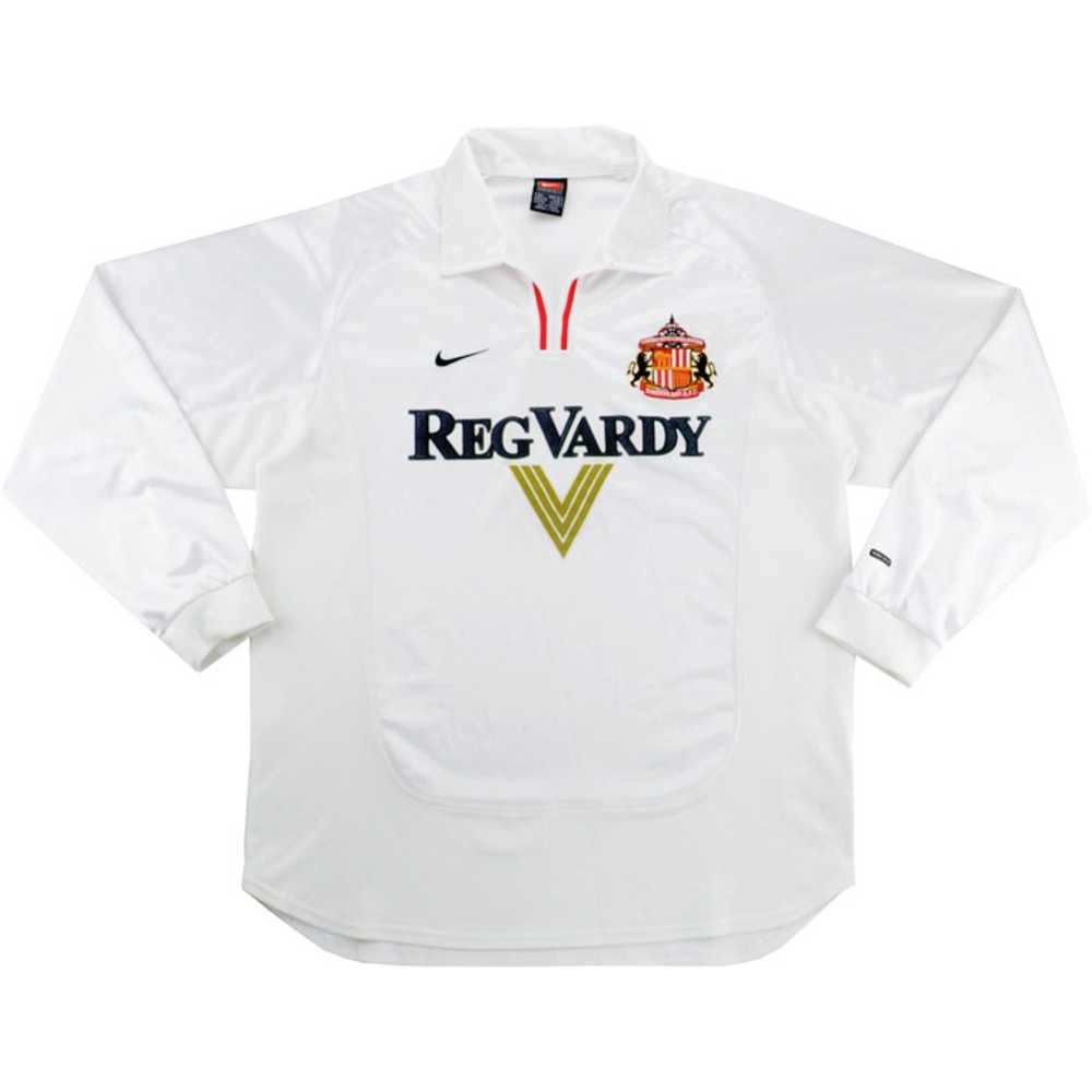 2000-02 Sunderland Away L/S Shirt (Very Good) XL