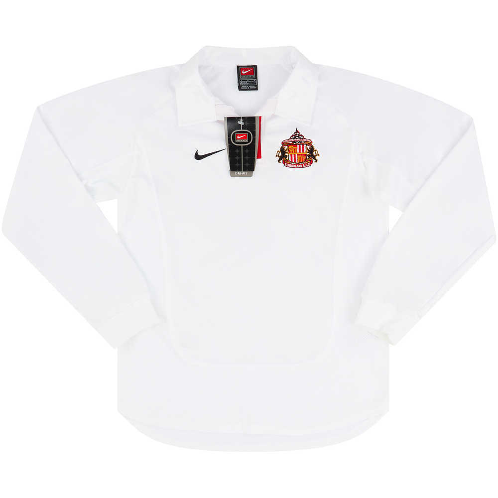 2001-02 Sunderland Nike Training Polo L/S Shirt *BNIB* KIDS