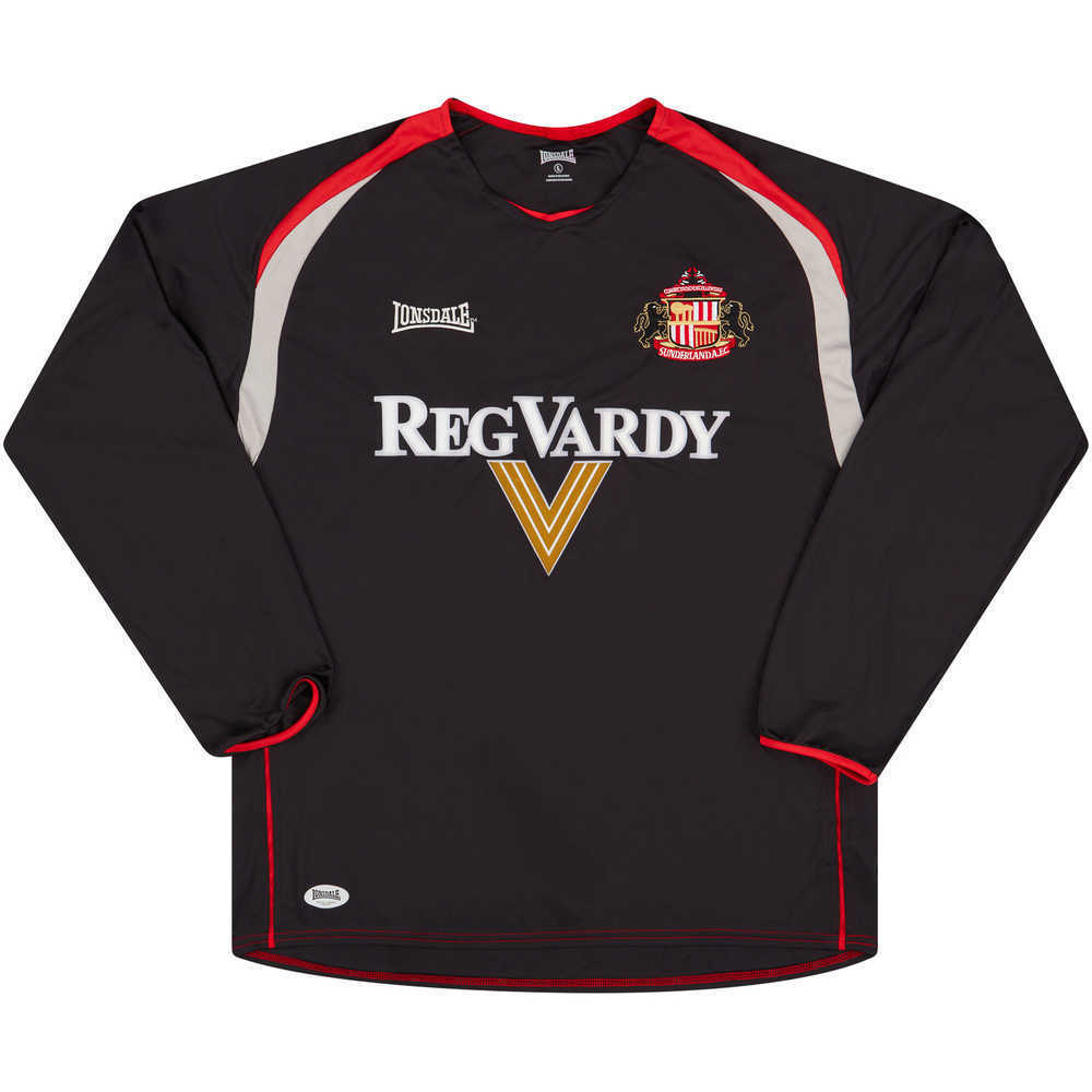 2005-06 Sunderland Away L/S Shirt (Excellent) L