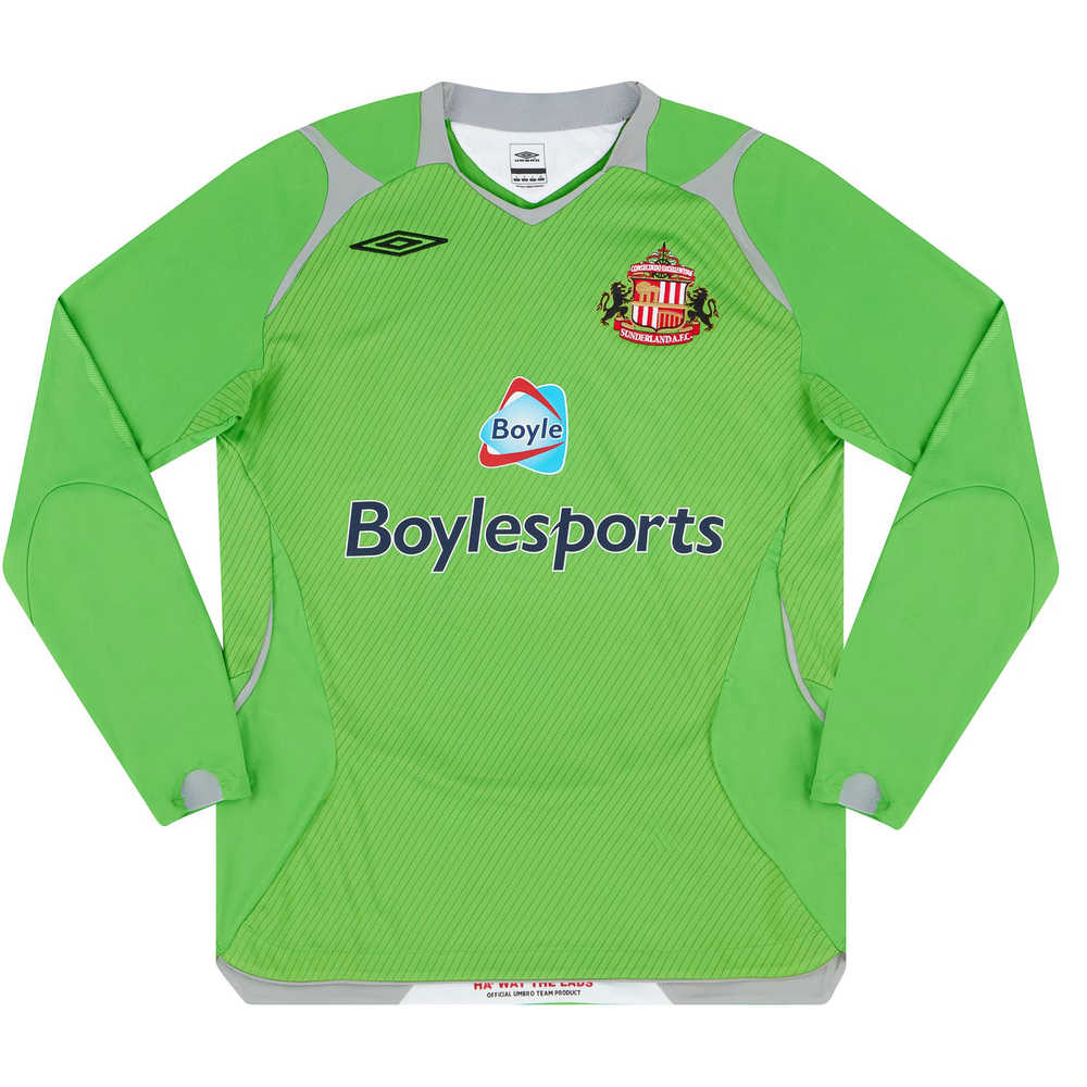 2008-09 Sunderland GK Shirt (Excellent) S