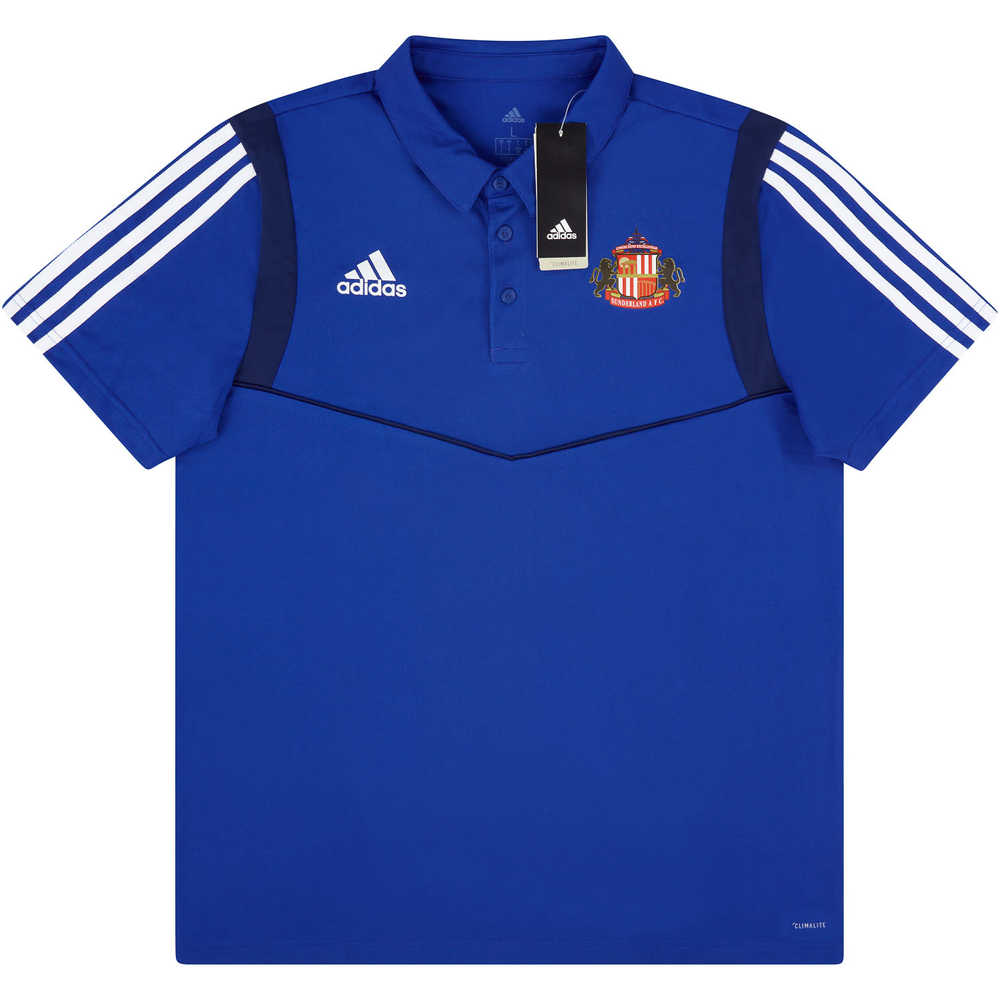 2019-20 Sunderland Adidas Training Polo T-Shirt *w/Tags*