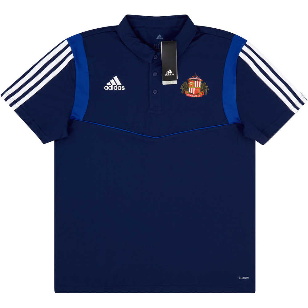 2019-20 Sunderland Adidas Training Polo T-Shirt *w/Tags*