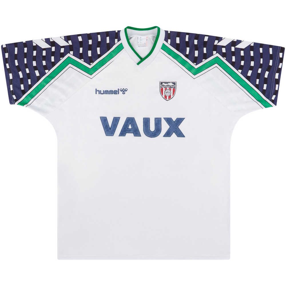 1991-94 Sunderland Away Shirt (Excellent) XL