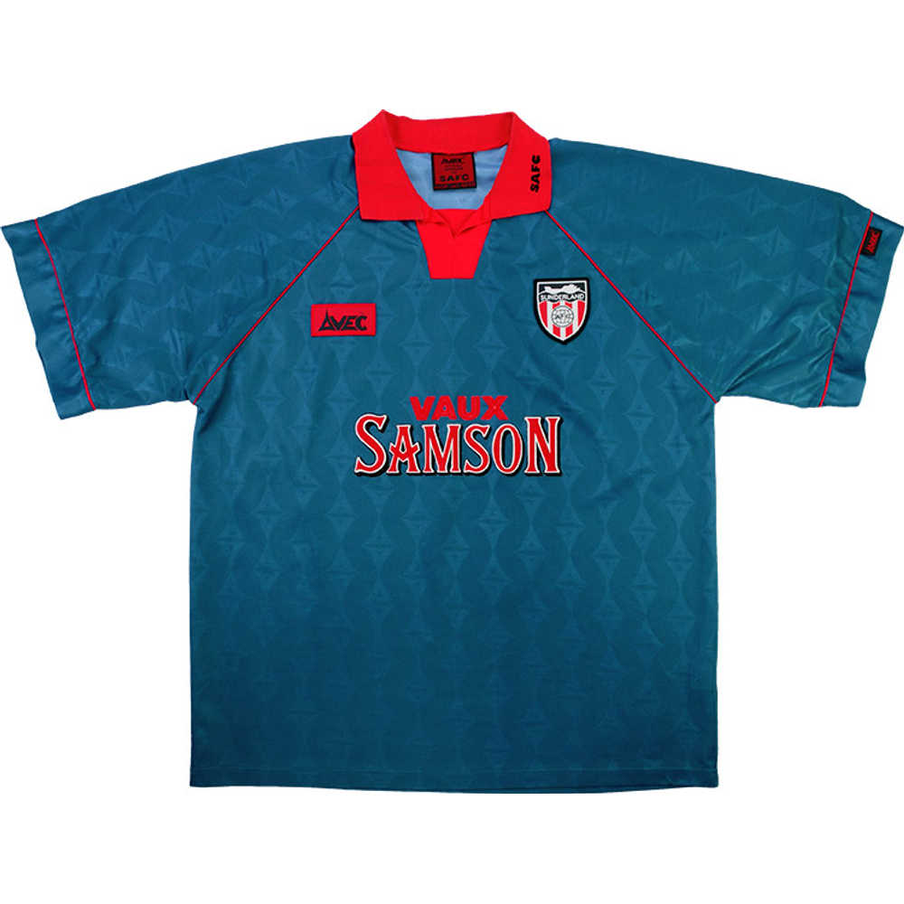 1994-95 Sunderland Away Shirt (Very Good) XL