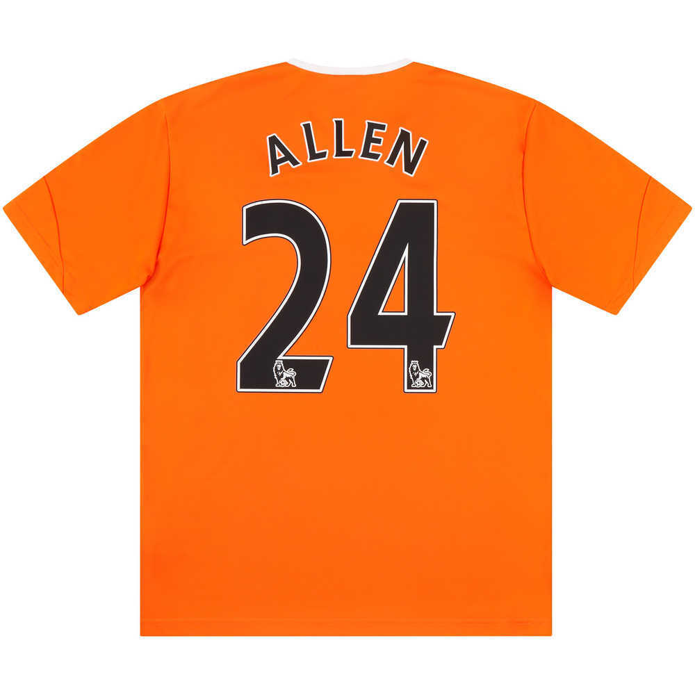 2011-12 Swansea Away Shirt Allen #24 (Very Good) S