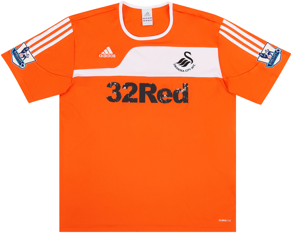 2011-12 Swansea Away Shirt Gower #27 (Good) L-Specials Swansea City New In Classic Names & Numbers