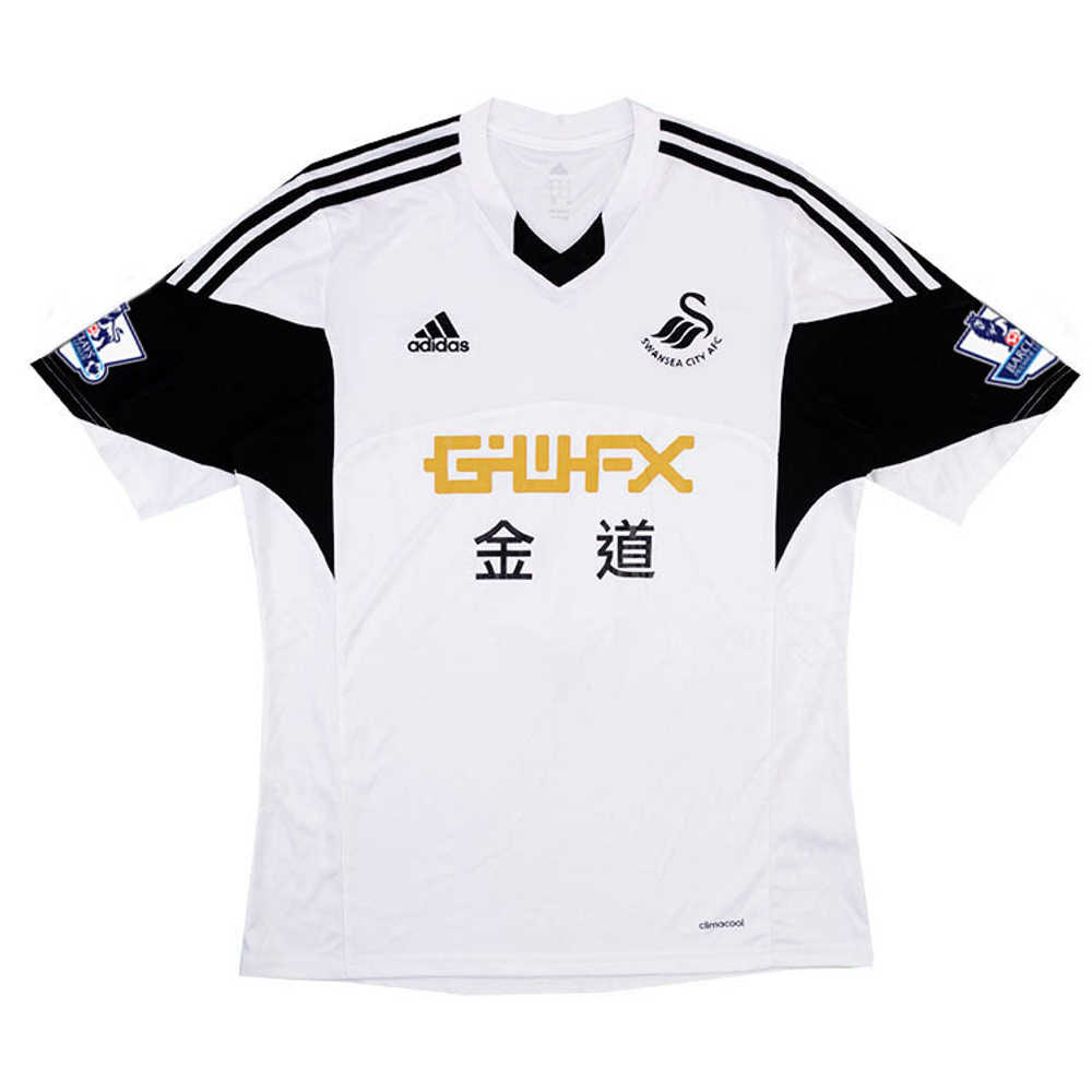 2013-14 Swansea Home Shirt (Excellent) L