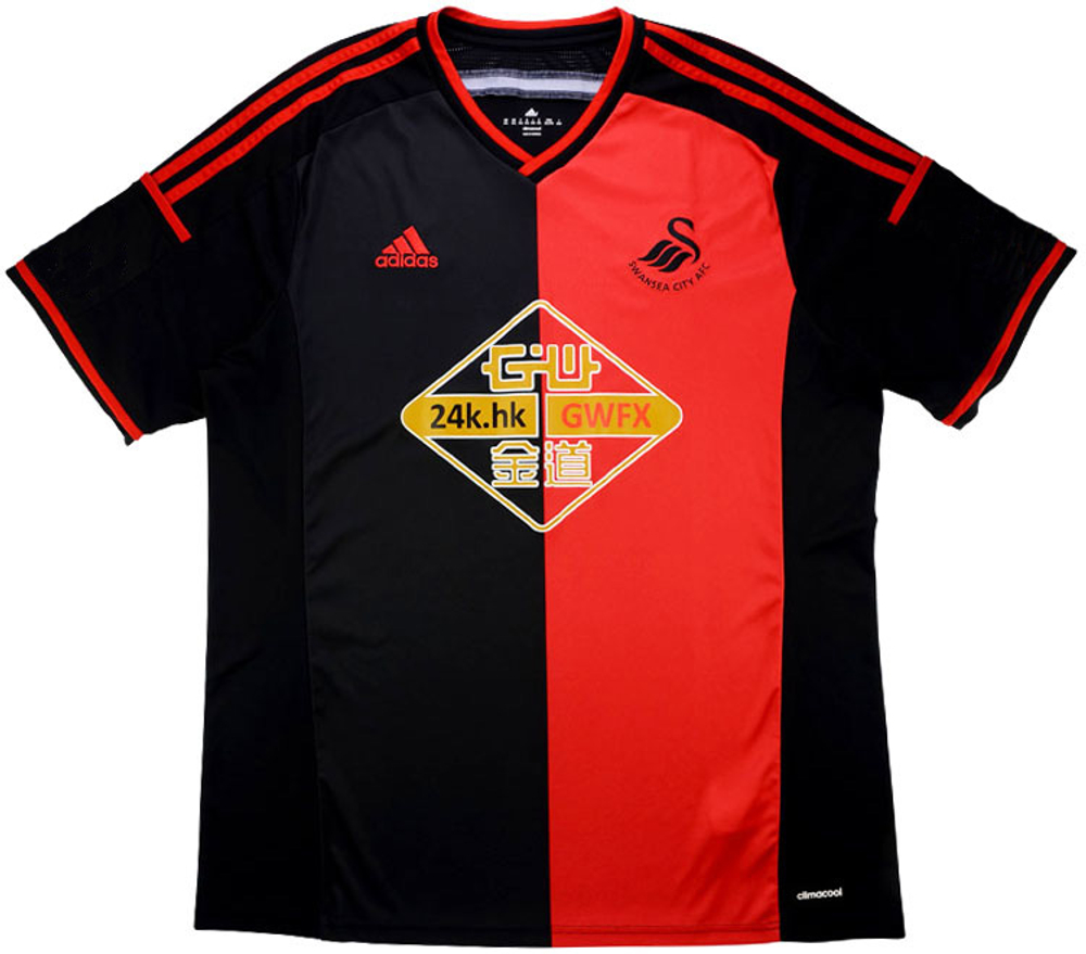 2014-15 Swansea Away Shirt (Excellent) S-Swansea City