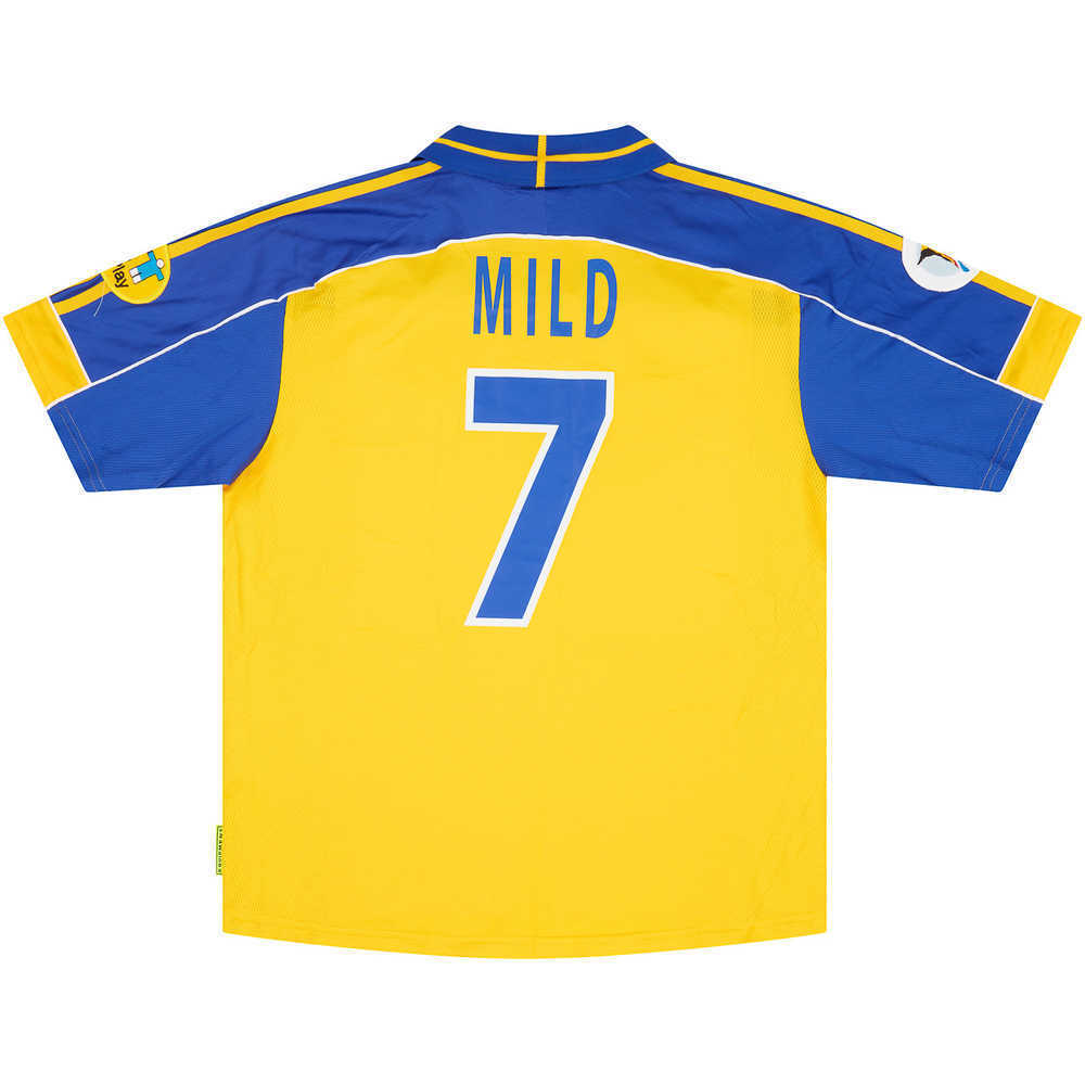 2000 Sweden Match Issue European Championship Home Shirt Mild #7
