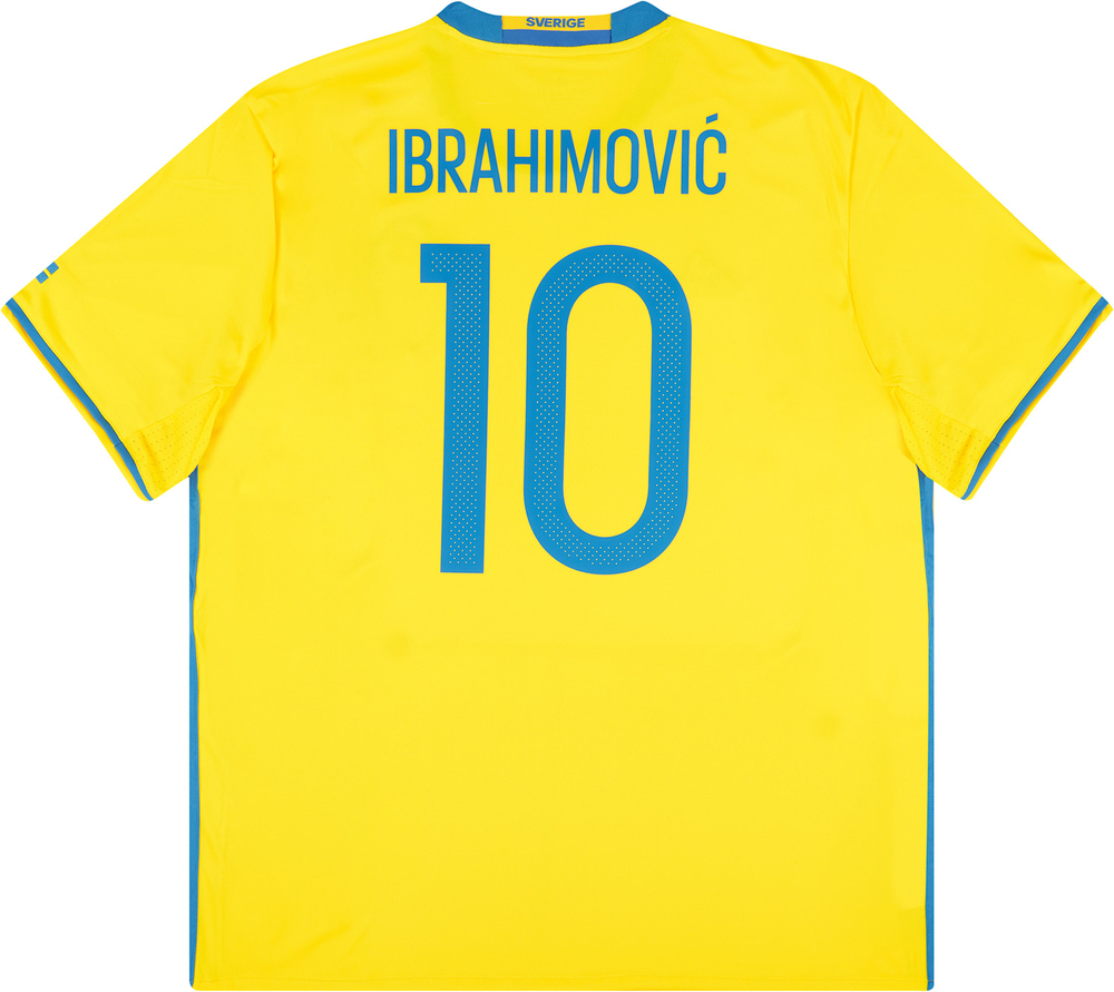 2016-17 Sweden Home Shirt Ibrahimović #10 *w/Tags*
