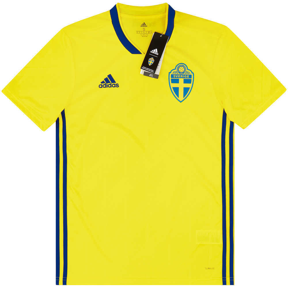 2017-19 Sweden Home Shirt *w/Tags* S