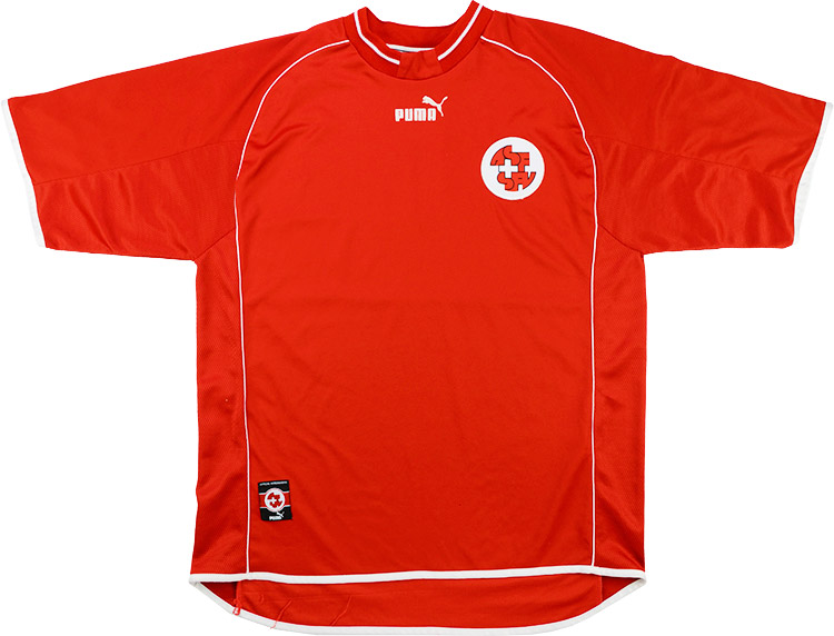 2000-01 Switzerland Home Shirt - 6/10 - ()
