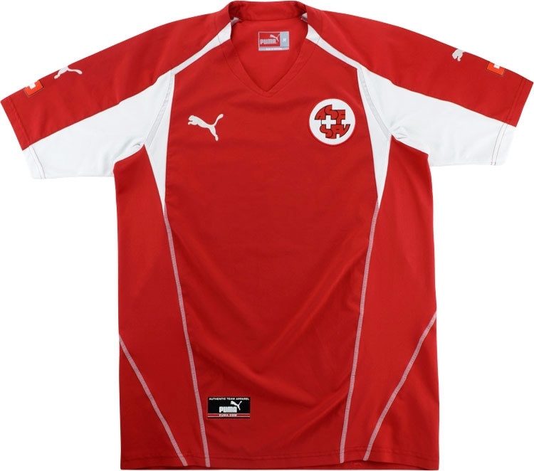 2004-06 Switzerland Home Shirt